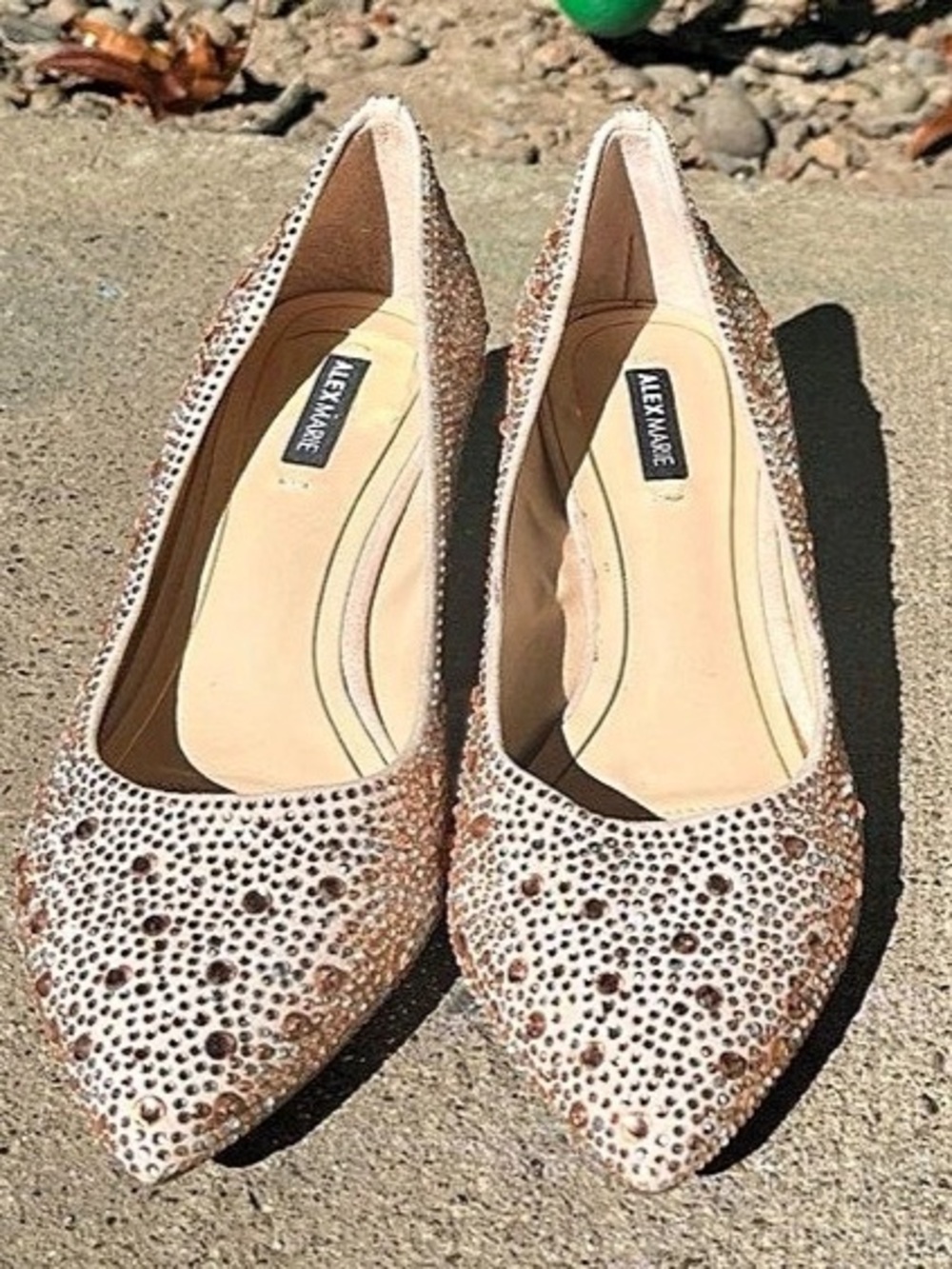 Alex Marie Rhinestone Heels